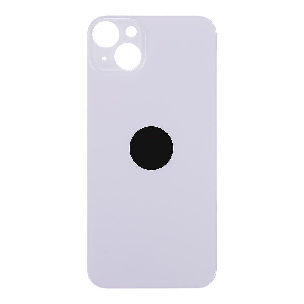 Задняя крышка для iPhone 14 Plus (фиолетовый) с логотипом, монолит