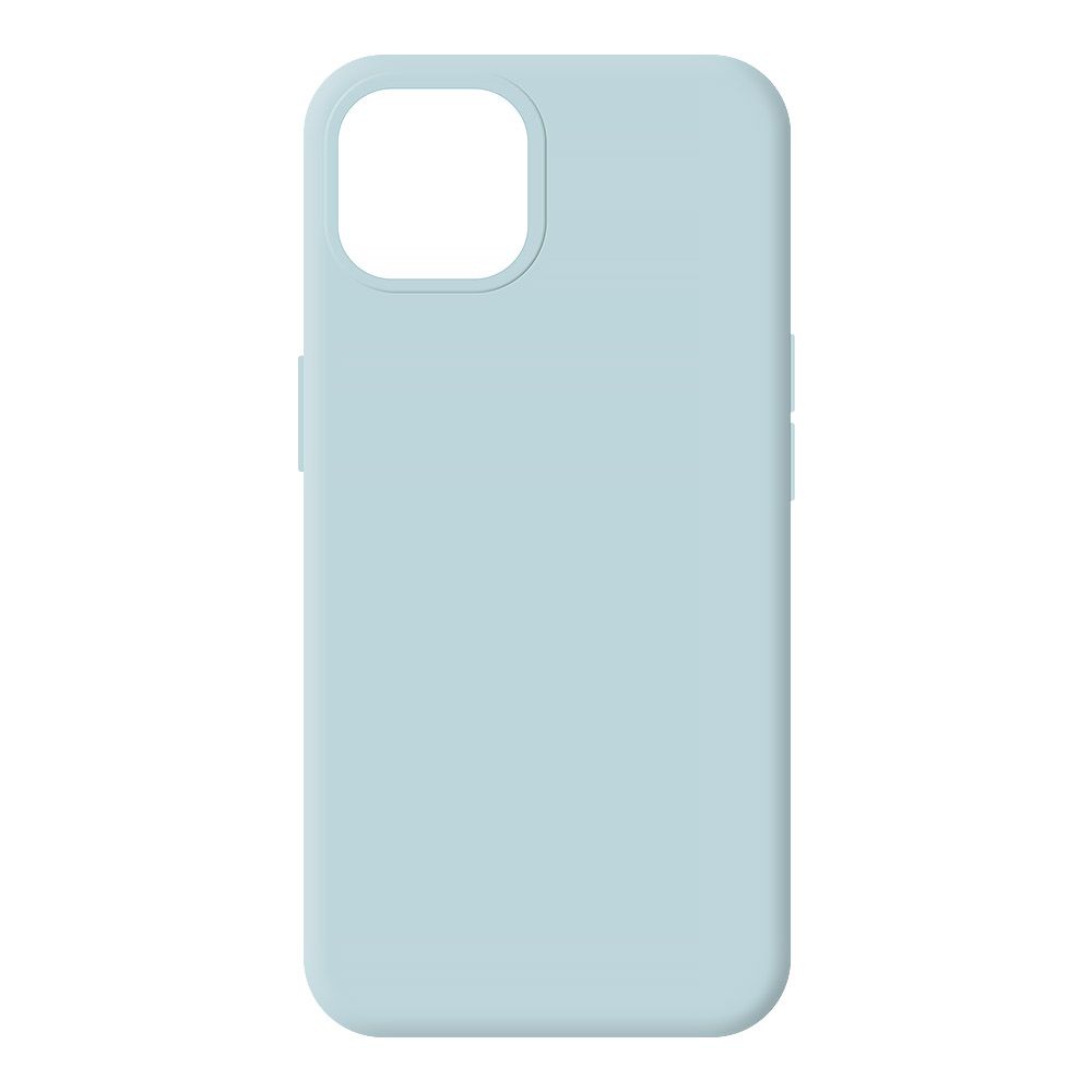 Силиконовый чехол для iPhone 13 "Silicone Case" (светло голубой) 43