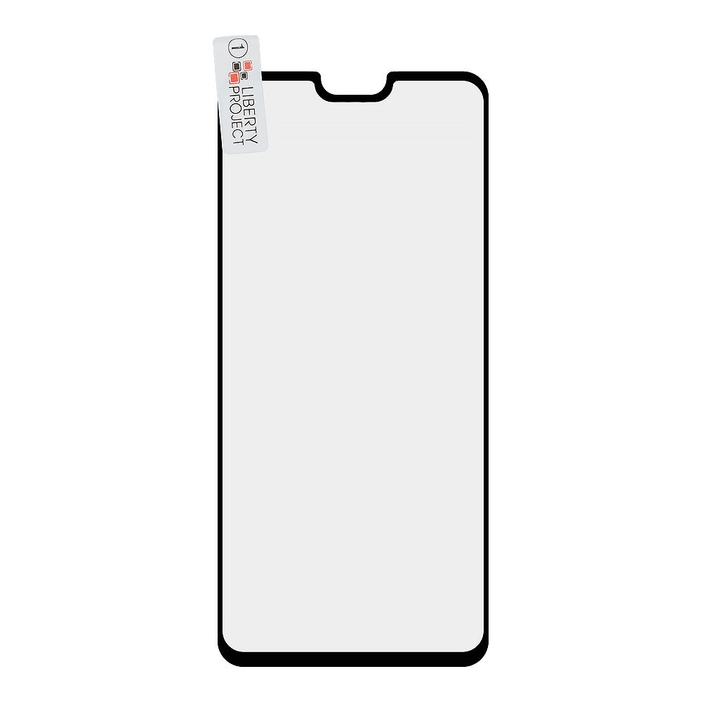 Защитное стекло "LP" для Huawei Honor 8X Thin Frame Full Glue Glass с рамкой 0,33 мм 2,5D 9H (черное)