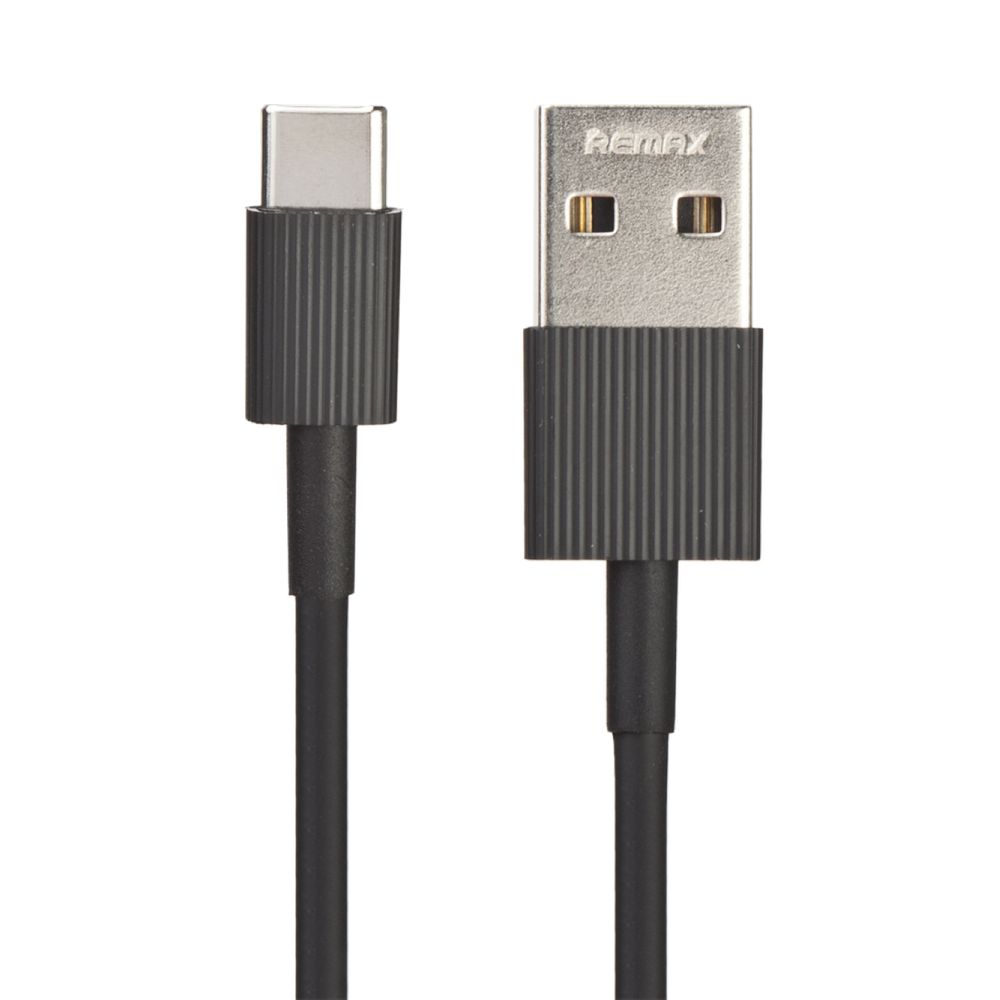 USB кабель REMAX RC-120a Chaino Type-C, 0.3м, TPE (черный)