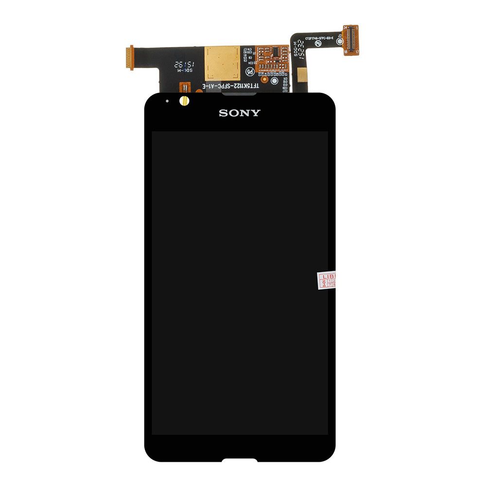 LCD дисплей для Sony Xperia E4g с тачскрином (черный)