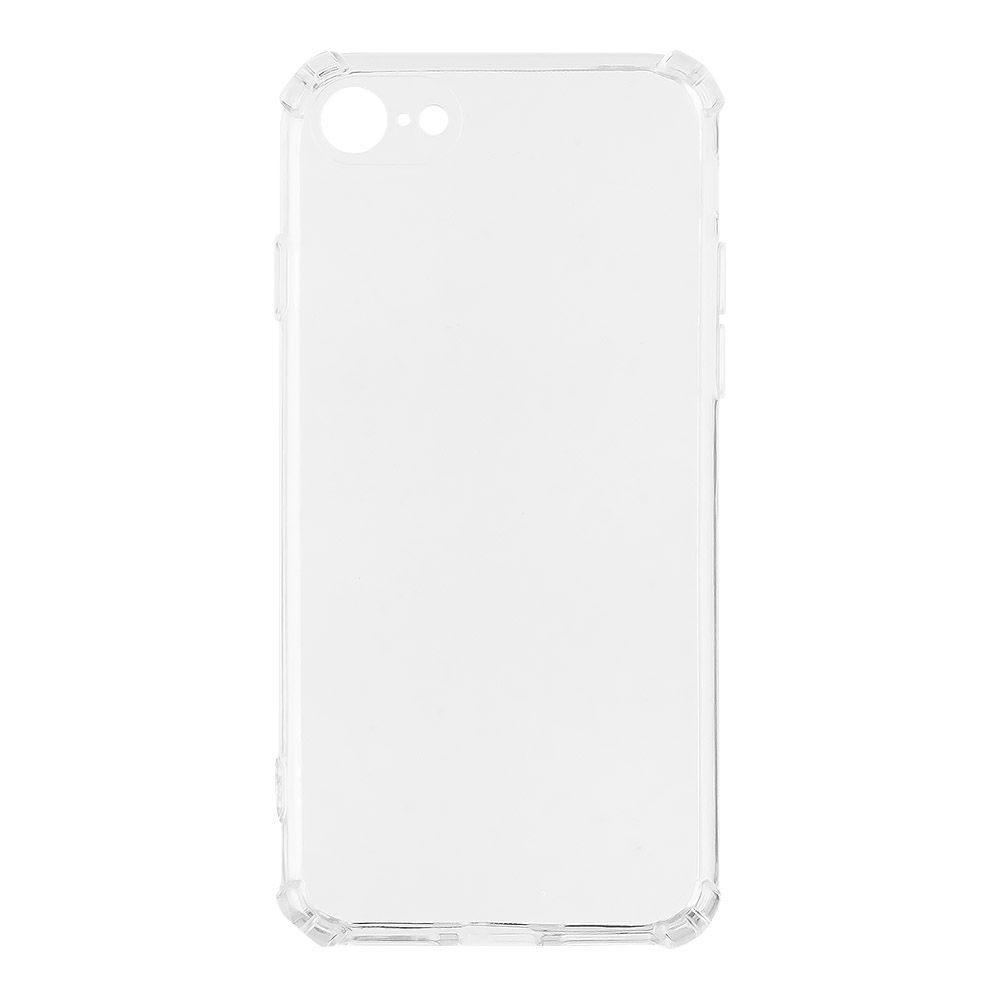 Силиконовый чехол "LP" для iPhone SE 2/8/7 ударопрочный TPU Armor Case (прозрачный) европакет