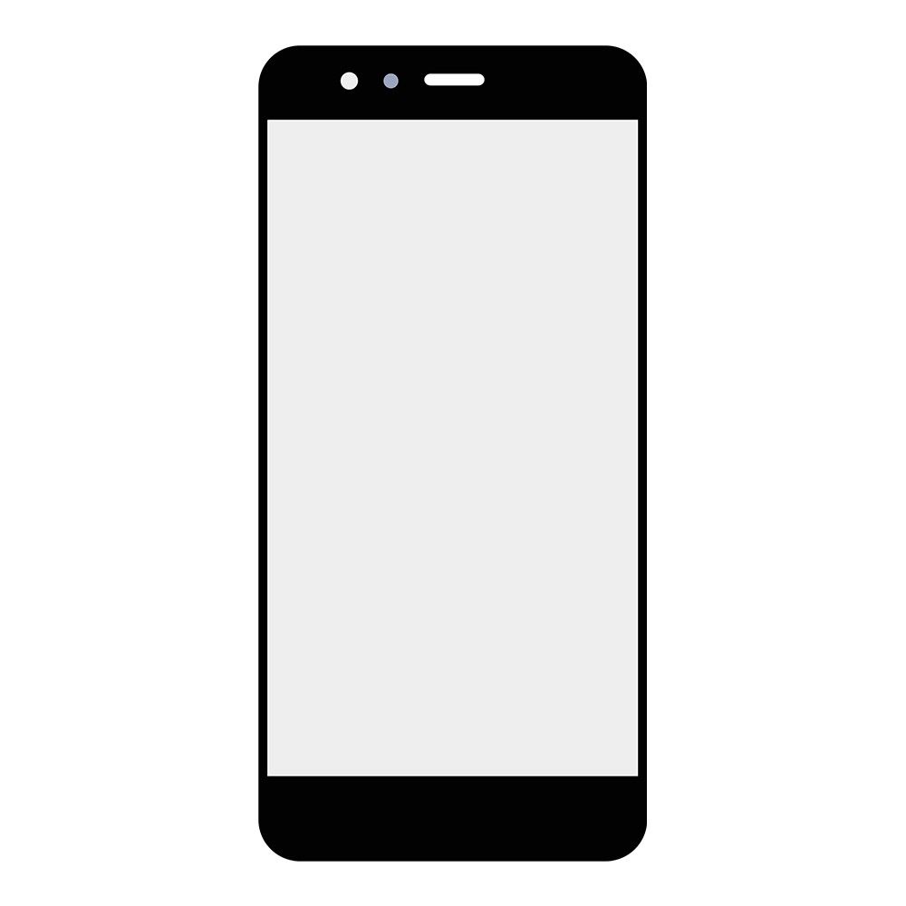 Стекло + OCA плёнка для переклейки Huawei P10 Lite (WAS-L03T/WAS-LX1) (черный)