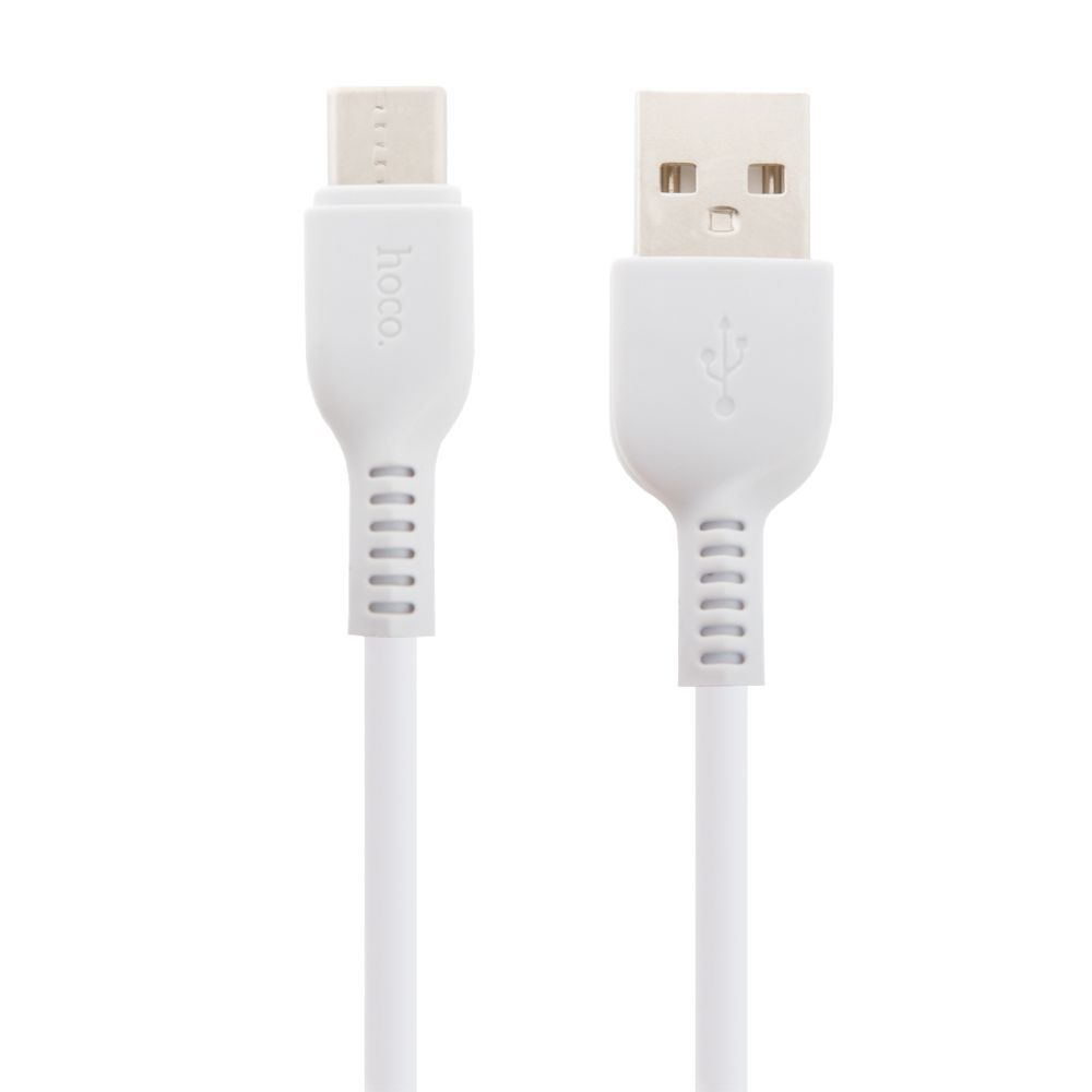 USB кабель HOCO X20 Flash Type-C, 3А, 3м, PVC (белый)