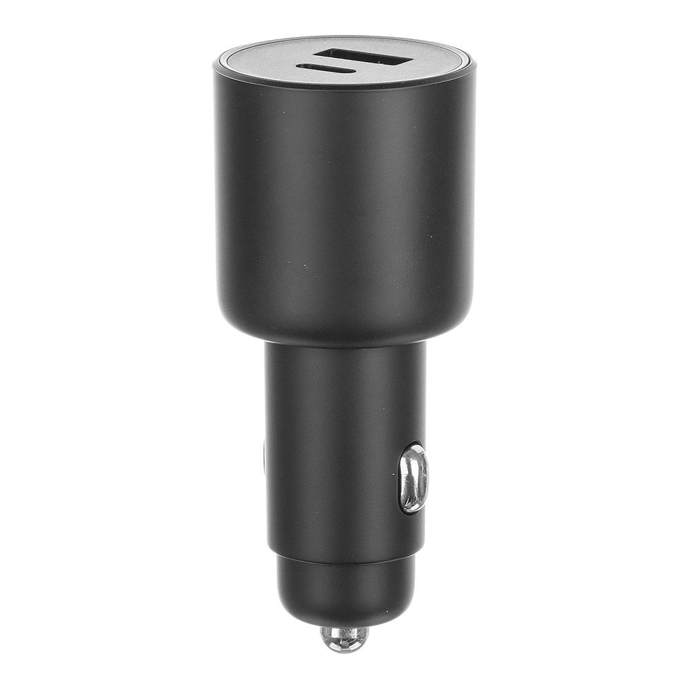 Автомобильное зарядное устройство Xiaomi Mi Car Charger 1A1C 100W + кабель USB-C-Type-C (черная)