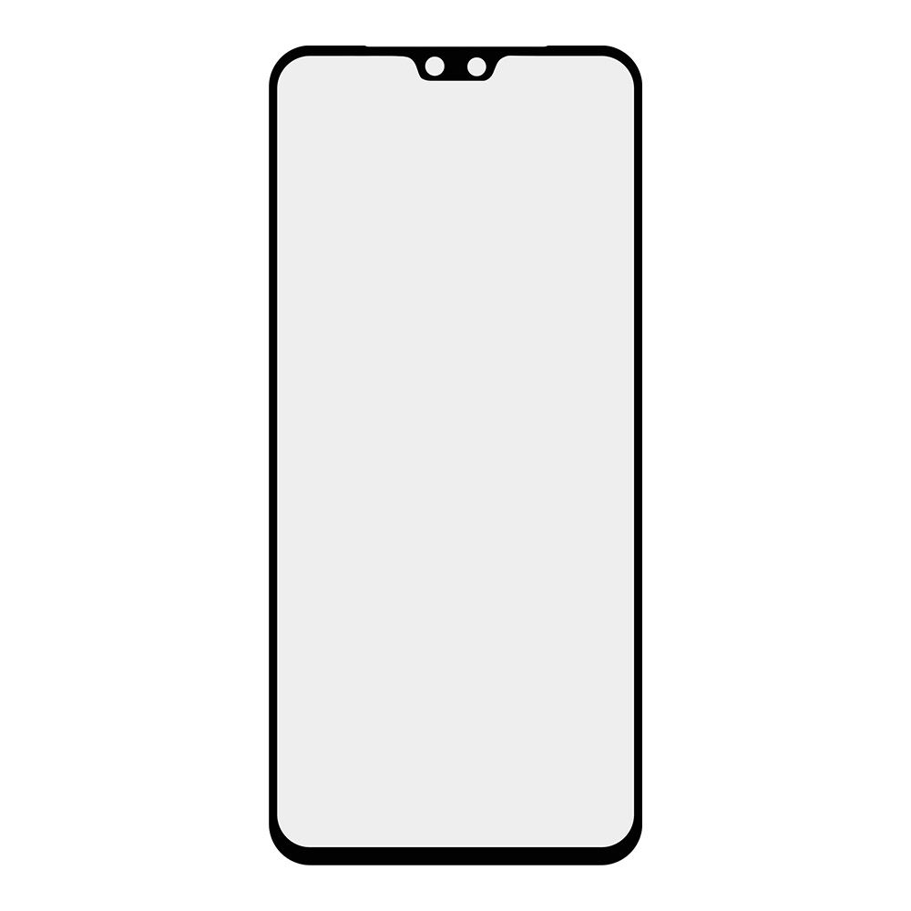 Стекло + OCA пленка для переклейки Vivo V23 (черный)
