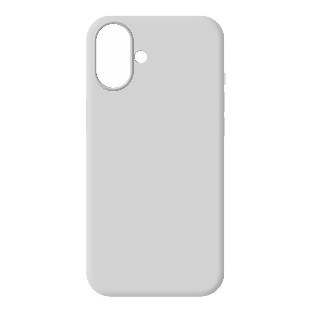 Силиконовый чехол для iPhone 16 Plus "Silicone Case" White (белый)