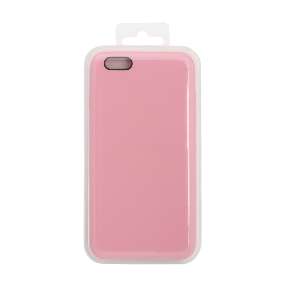 Силиконовый чехол для iPhone 6/6S Plus "Silicone Case" (розовый, блистер) 12