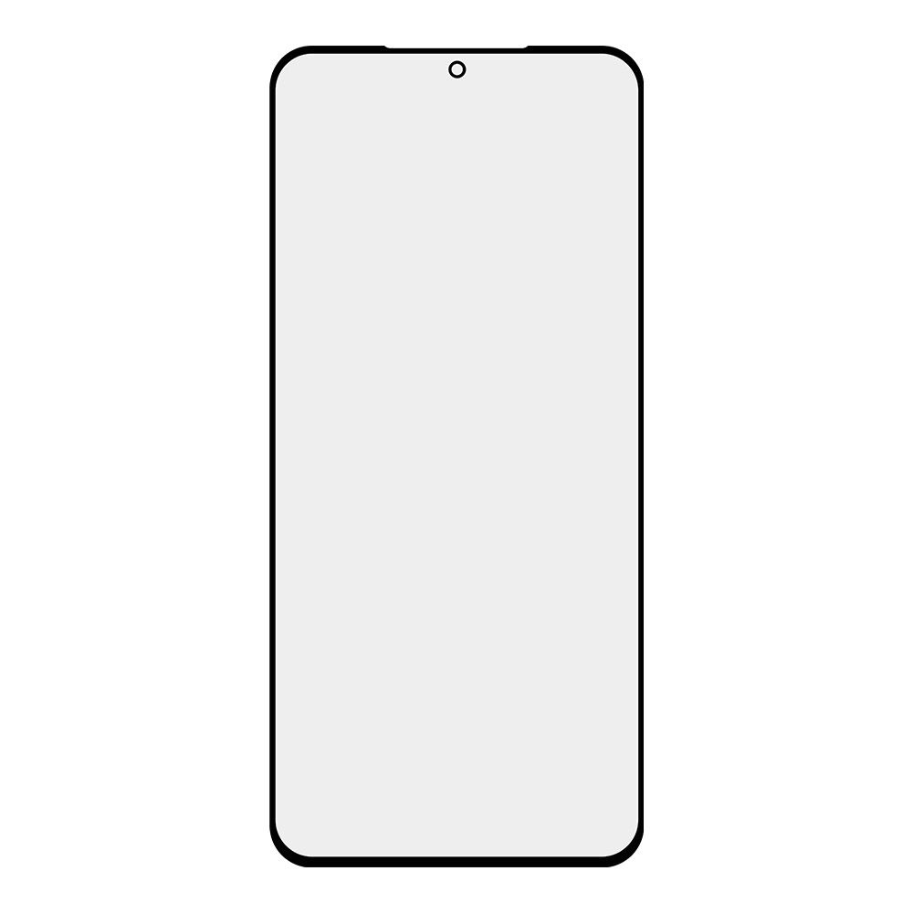 Стекло для переклейки Samsung Galaxy S21 Plus (черный)