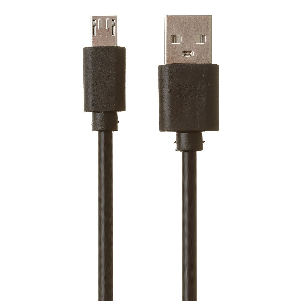 USB кабель "LP" Micro USB 2метра (европакет/черный)