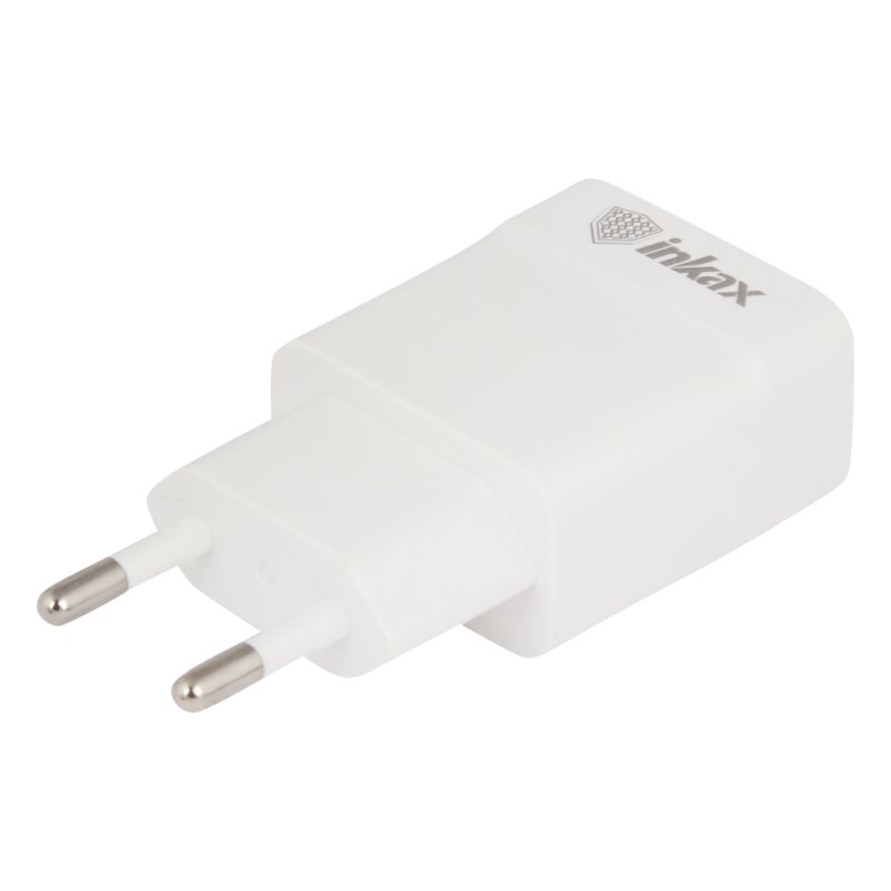 СЗУ inkax CD-36 1хUSB, 1А (белый)
