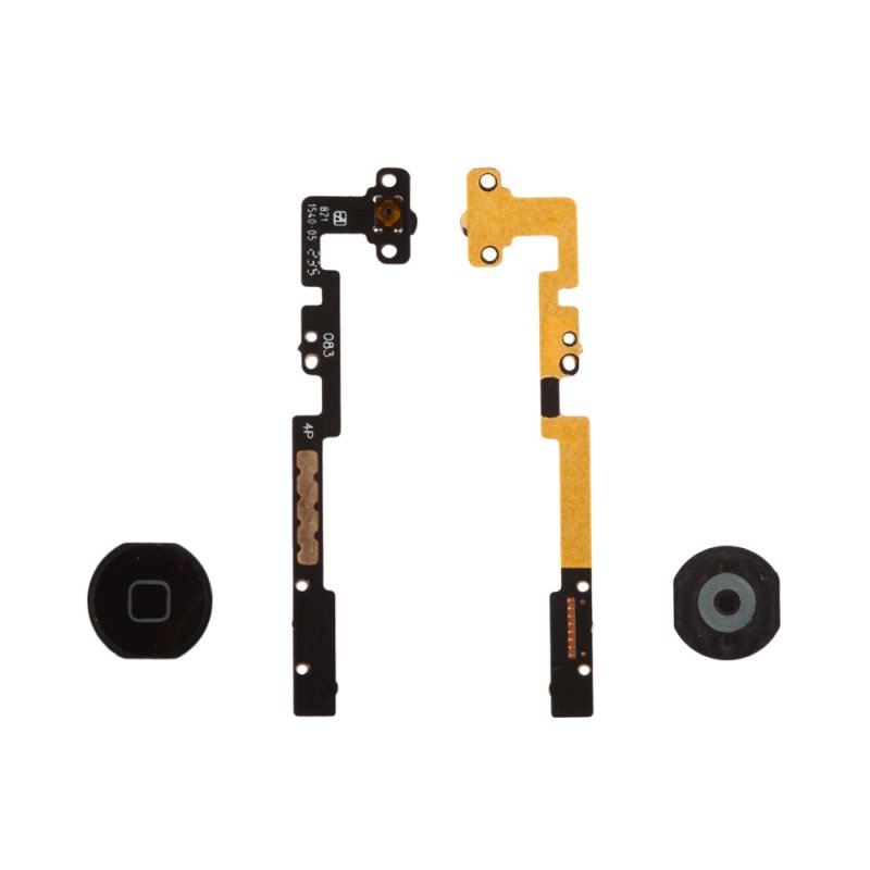 Шлейф/FLC iPad mini 2 (кнопки Home) черный