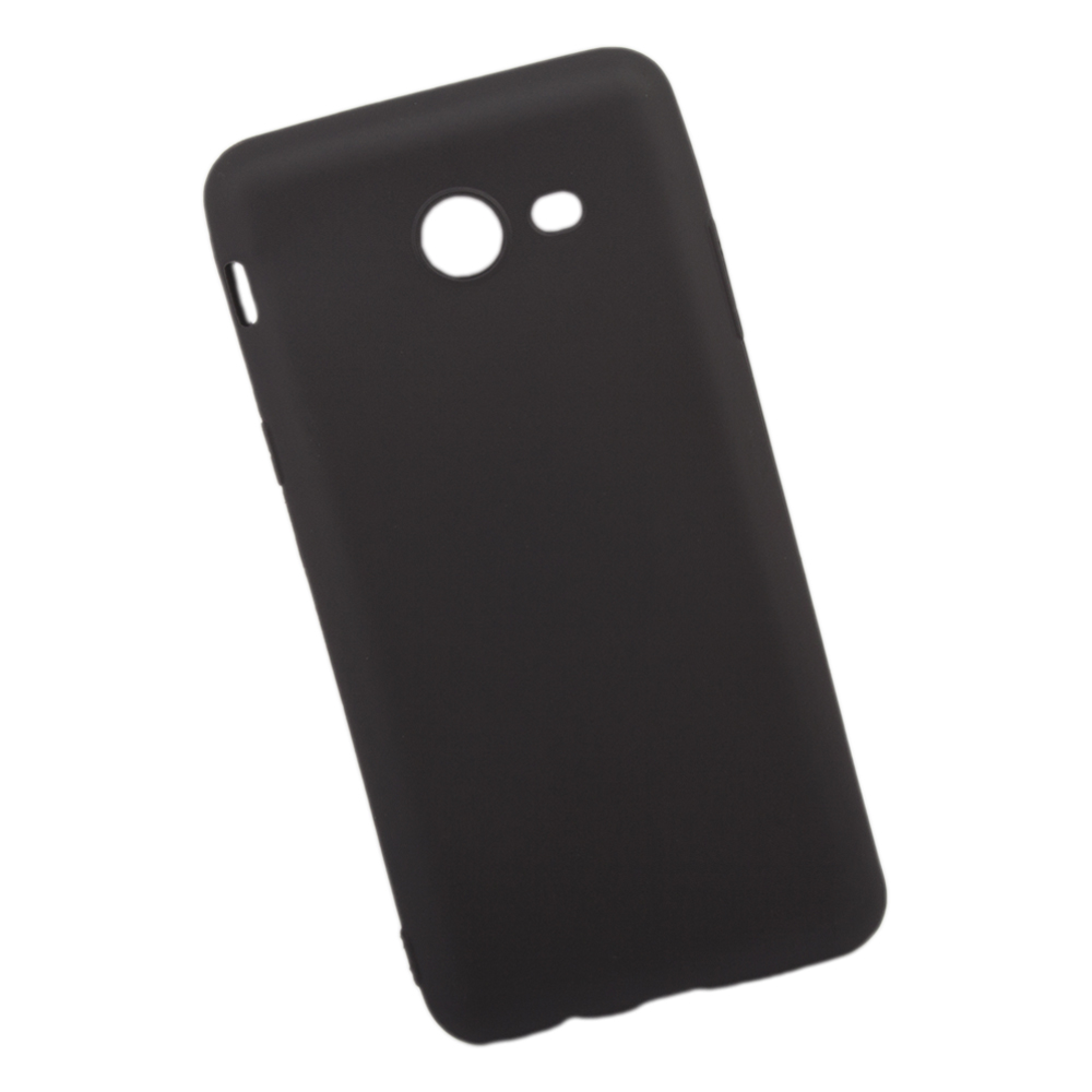 Силиконовый чехол "LP" для Samsung Galaxy J5 2017 TPU (черный непрозрачный) европакет