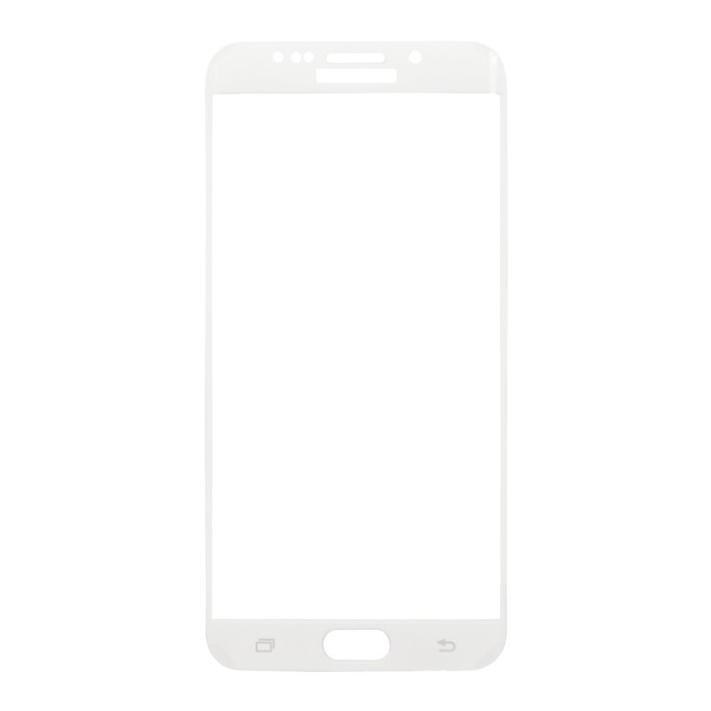 Защитное стекло Tempered Glass 3D для Samsung Galaxy S6 Edge + 0,33 мм (белое)