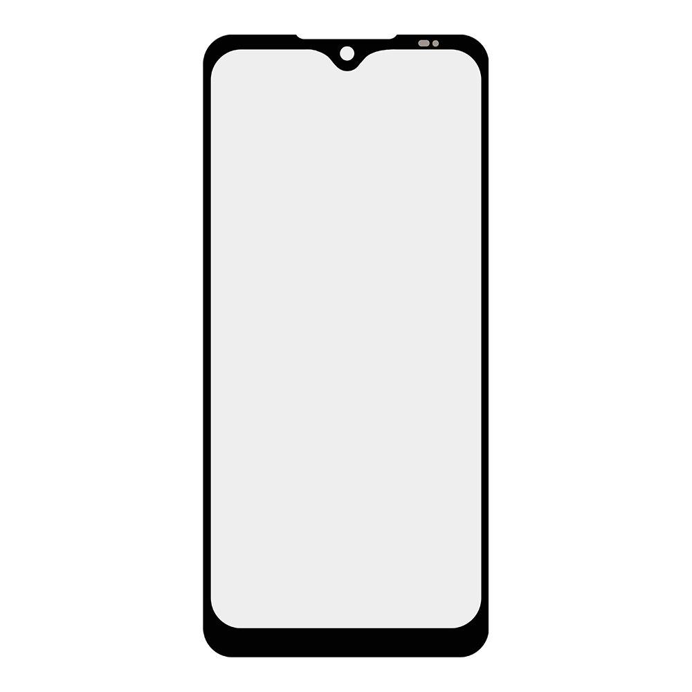 Стекло + OCA плёнка для переклейки Nokia 6.2 (черный)