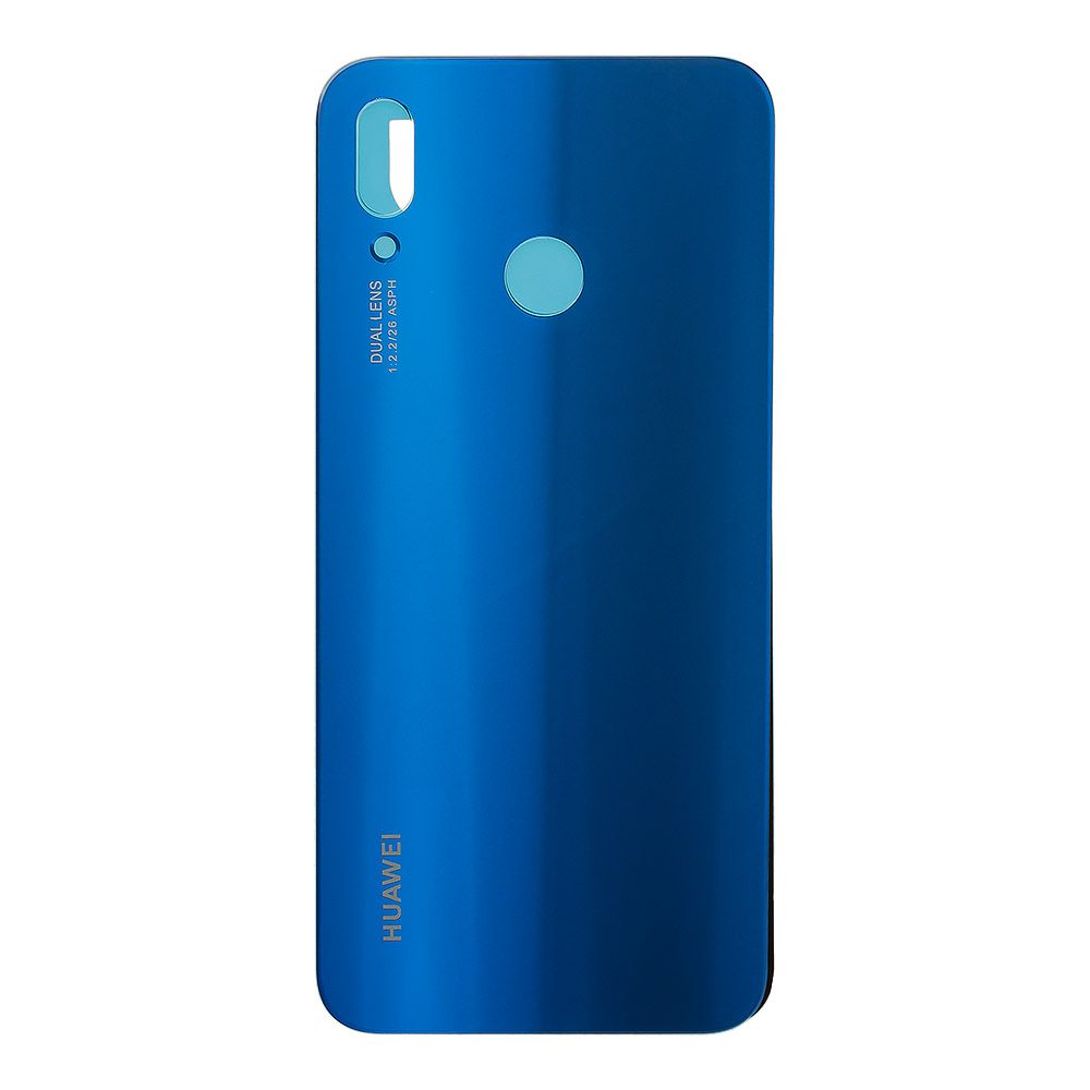 Задняя крышка для Huawei P20 Lite (ANE-LX1)/Nova 3E (ANE-AL00) (синий)