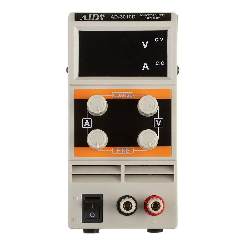 Блок питания AIDA AD-3010D (30V, 10A, режим стабилизации тока)