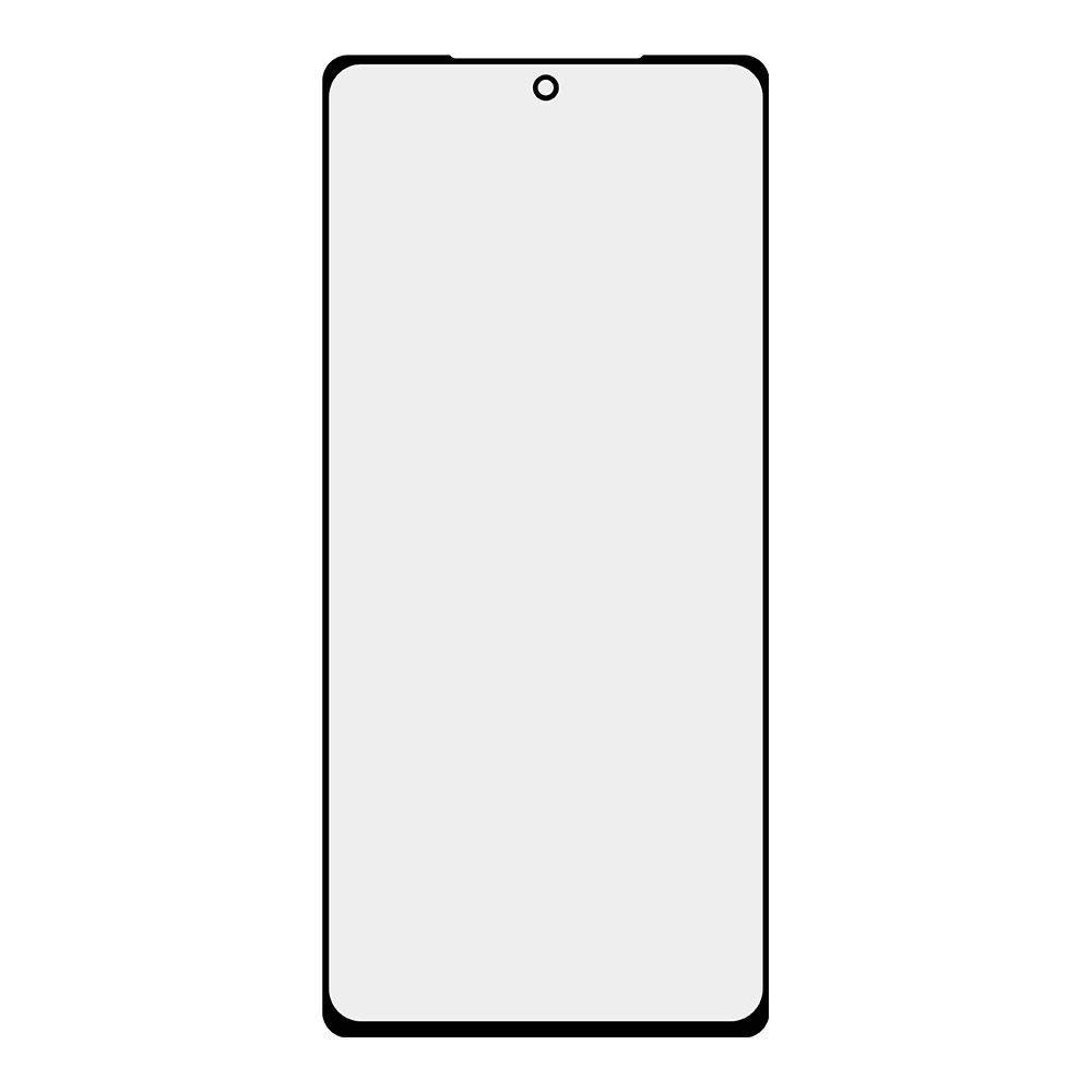 Стекло + OCA пленка для переклейки Samsung Galaxy Note 20 (черный)