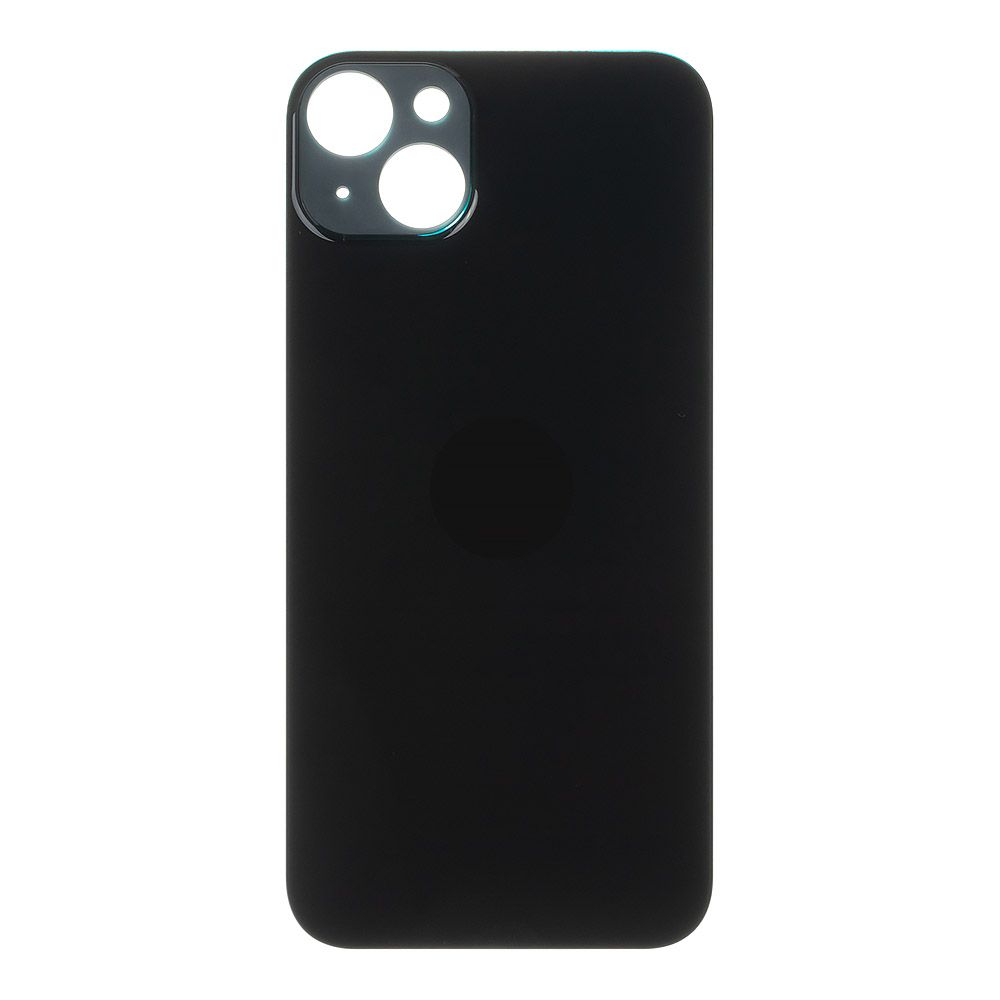 Задняя крышка для iPhone 14 Plus (черный) с логотипом, монолит