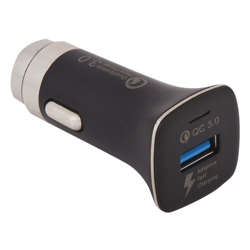АЗУ "Car Charger" Quick Charge 3.0 с USB выходом 3,1А LZ-328 (черное/коробка)