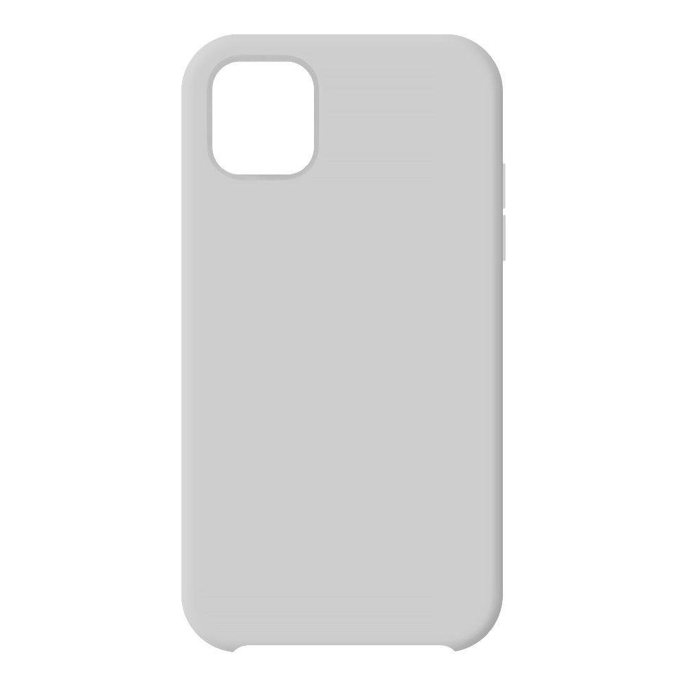 Силиконовый чехол для iPhone 11 "Silicone Case" (светло-серый) 5