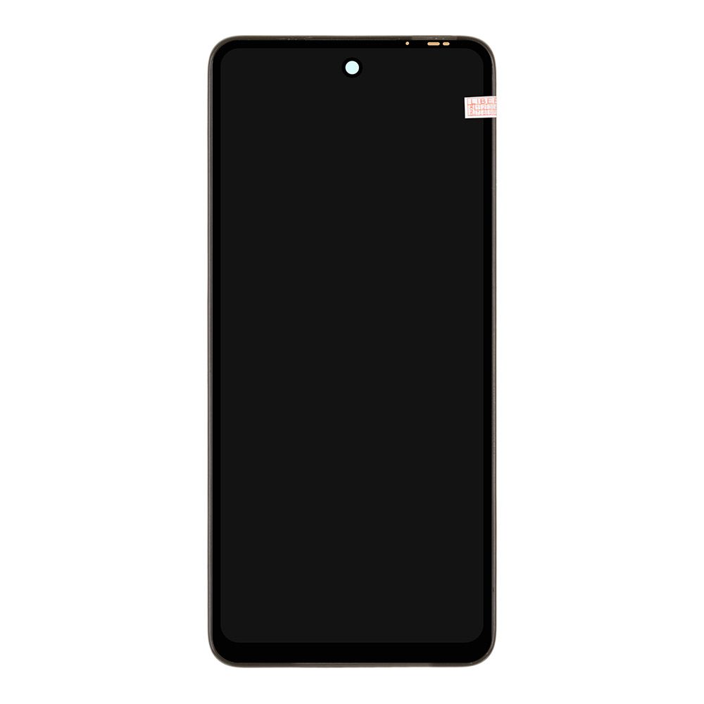LCD дисплей для Tecno Spark Go 2024 (BG6) с тачскрином в рамке (черный) OR LCD