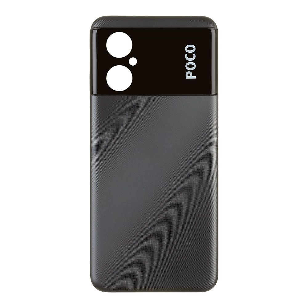 Задняя крышка для Xiaomi Poco M4 5G (22041219PG) (черный)