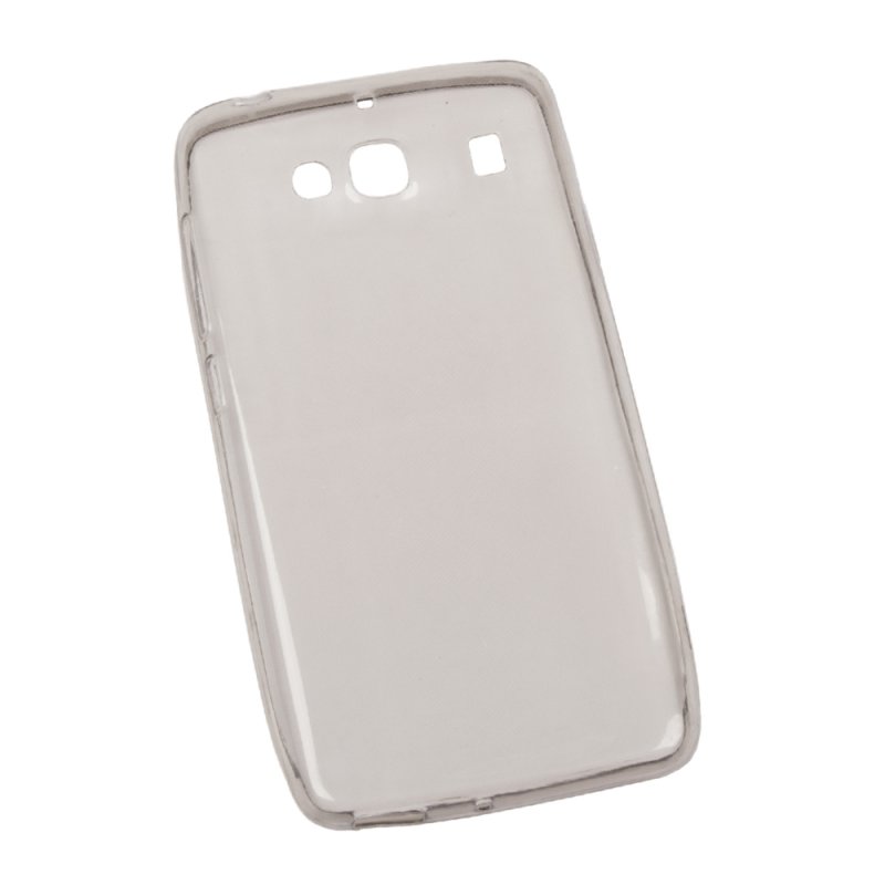 Силиконовый чехол для Xiaomi Redmi 2 ультратонкий (прозрачный/черный, пакет)