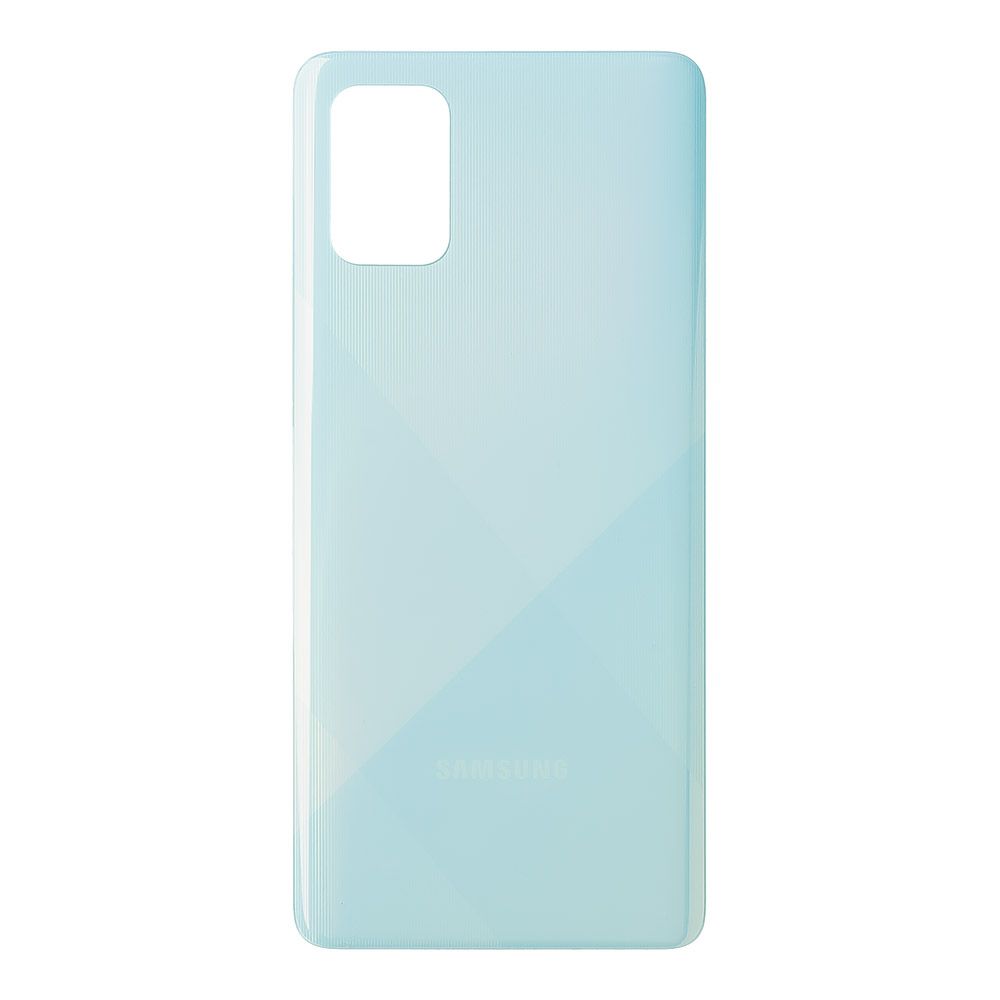 Задняя крышка для Samsung Galaxy A71 SM-A715 (синий)