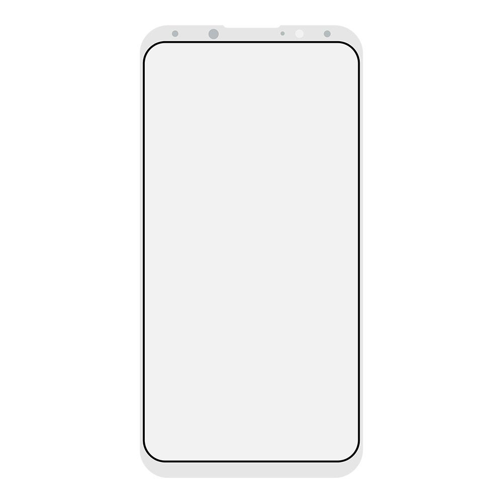 Стекло + OCA пленка для переклейки Meizu 16X (белый)
