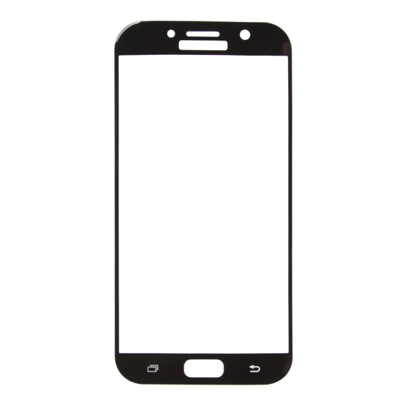Защитное стекло Tempered Glass 3D для Samsung Galaxy A7 2017 (черное)