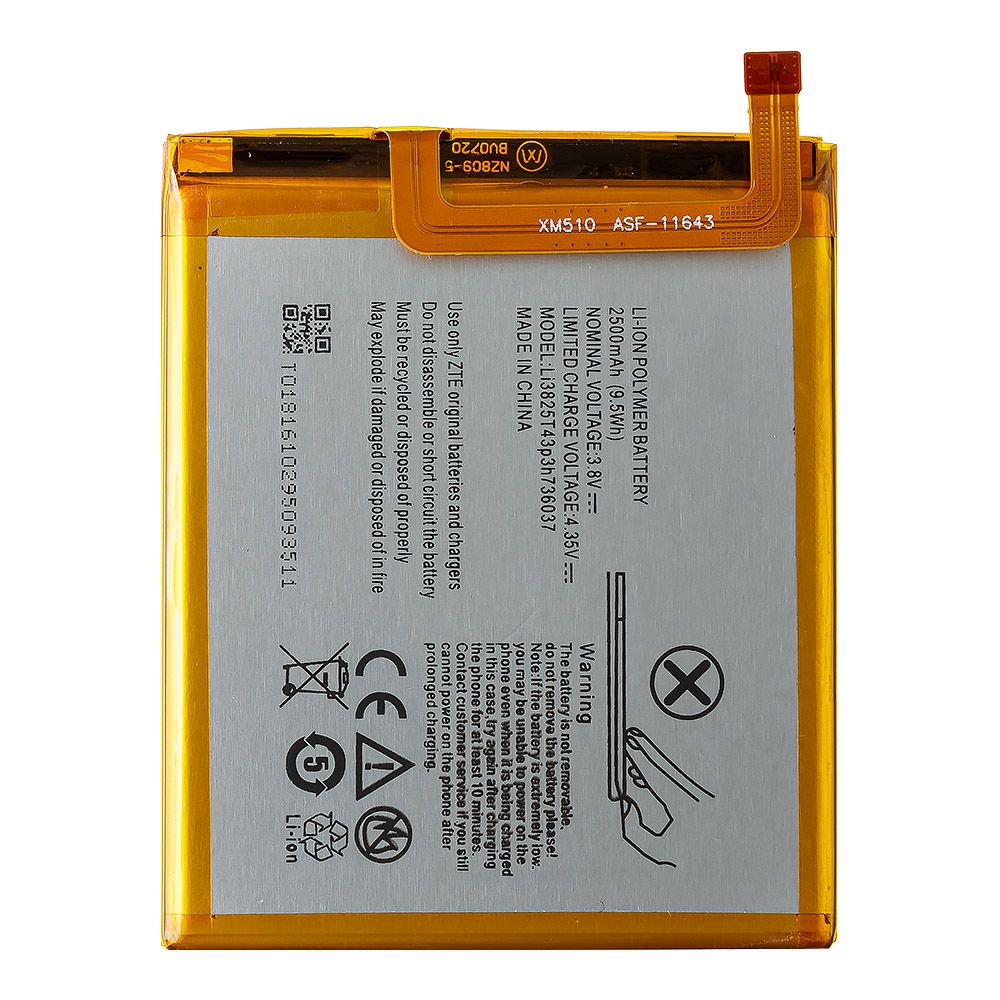 Аккумулятор (АКБ) для ZTE Blade V7 Lite (Li3825T43P3h736037) EURO (OEM)