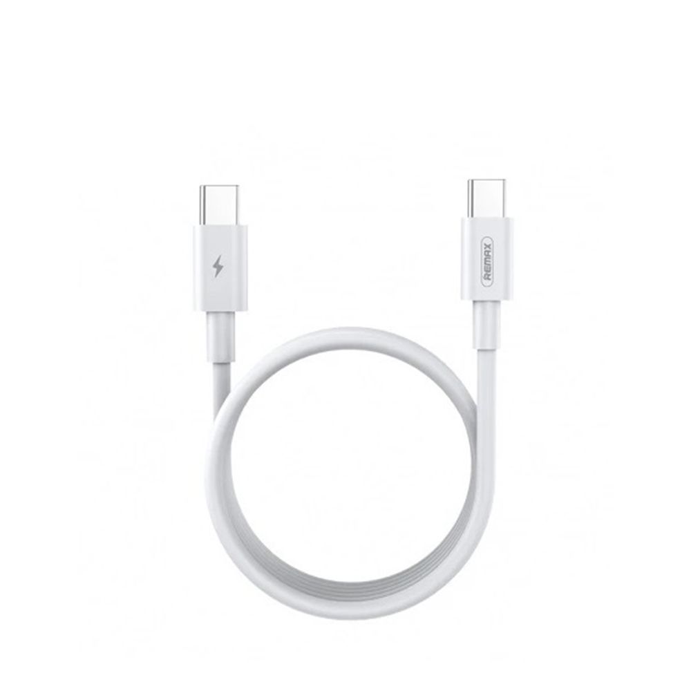 USB-C кабель REMAX RC-183c Marlik Type-C, 5А, PD100W, 2м, TPE (белый)