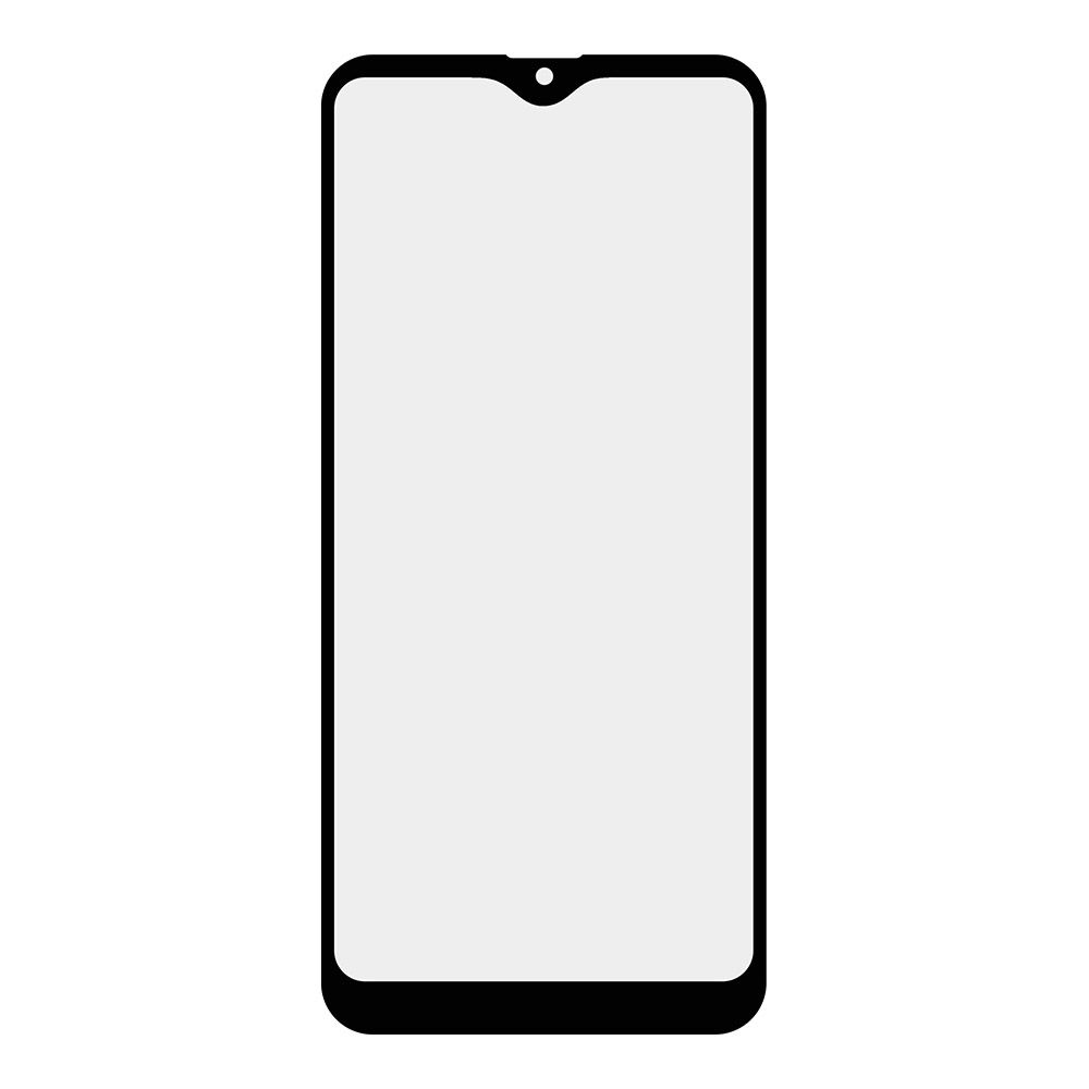 Стекло + OCA плёнка для переклейки Samsung A307F Galaxy A30s 2019 (черный)