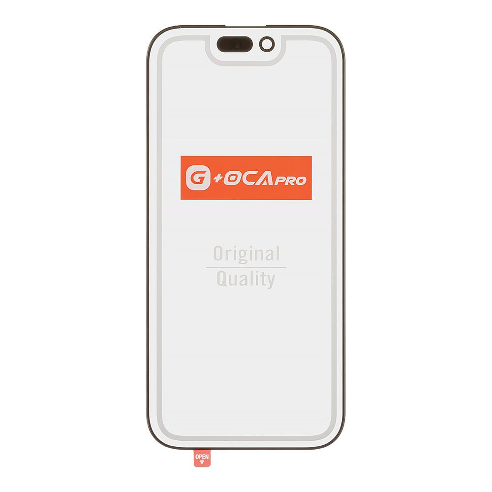 G+OCA PRO стекло для IPhone 17 олеофобное покрытие (черный)