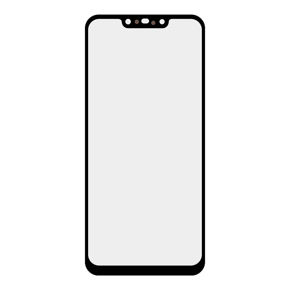 Стекло + OCA плёнка для переклейки Huawei Nova 3 (PAR-LX1) / Nova 3i (черный)