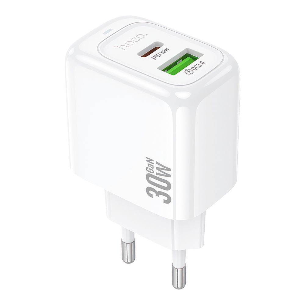 СЗУ HOCO CS55A Surplus 1xUSB QC3.0, 1xUSB-С, 3А, PD30W (белый)