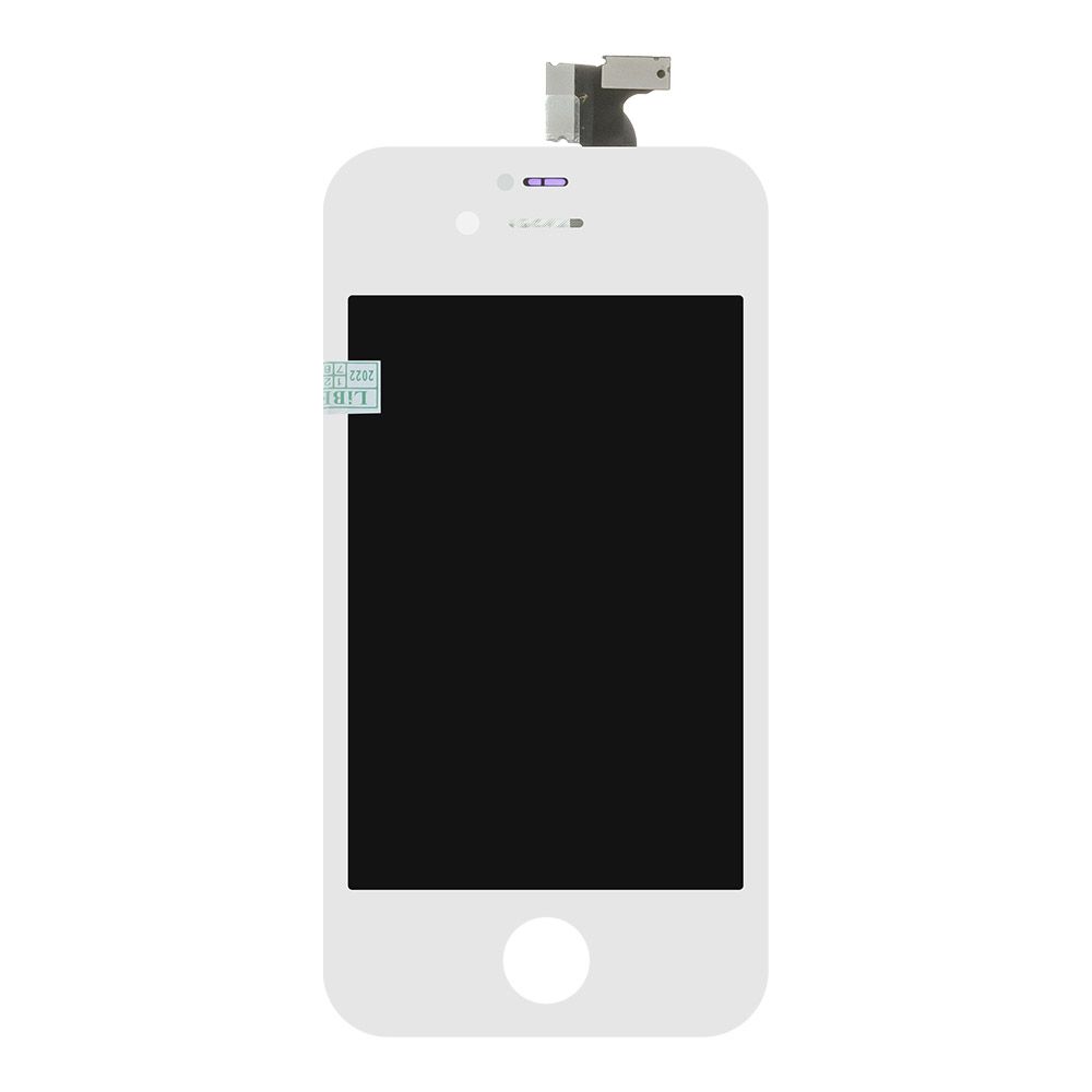 LCD дисплей для Apple iPhone 4 (белый) с тачскрином, 1-я категория, класс АА