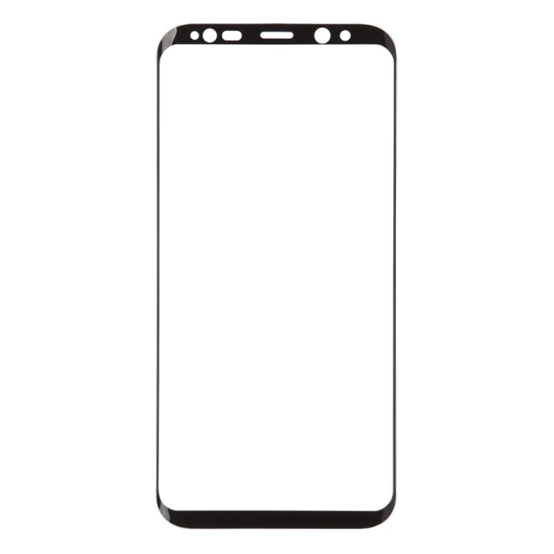 Защитное стекло Tempered Glass 3D для Samsung Galaxy S8 Plus (черное)