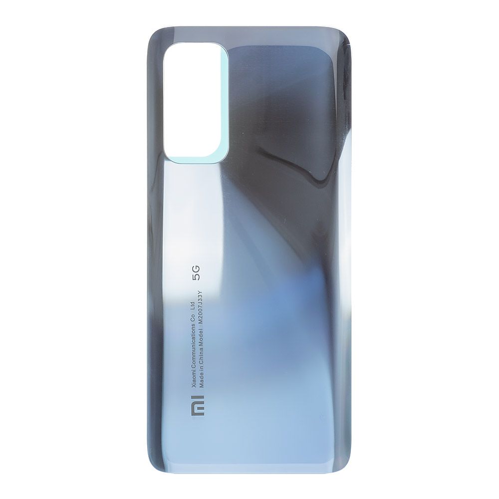 Задняя крышка для Xiaomi Mi 10T 5G (M2007J3SY)/Mi 10T Pro 5G (M2007J3SG) (серебристый)
