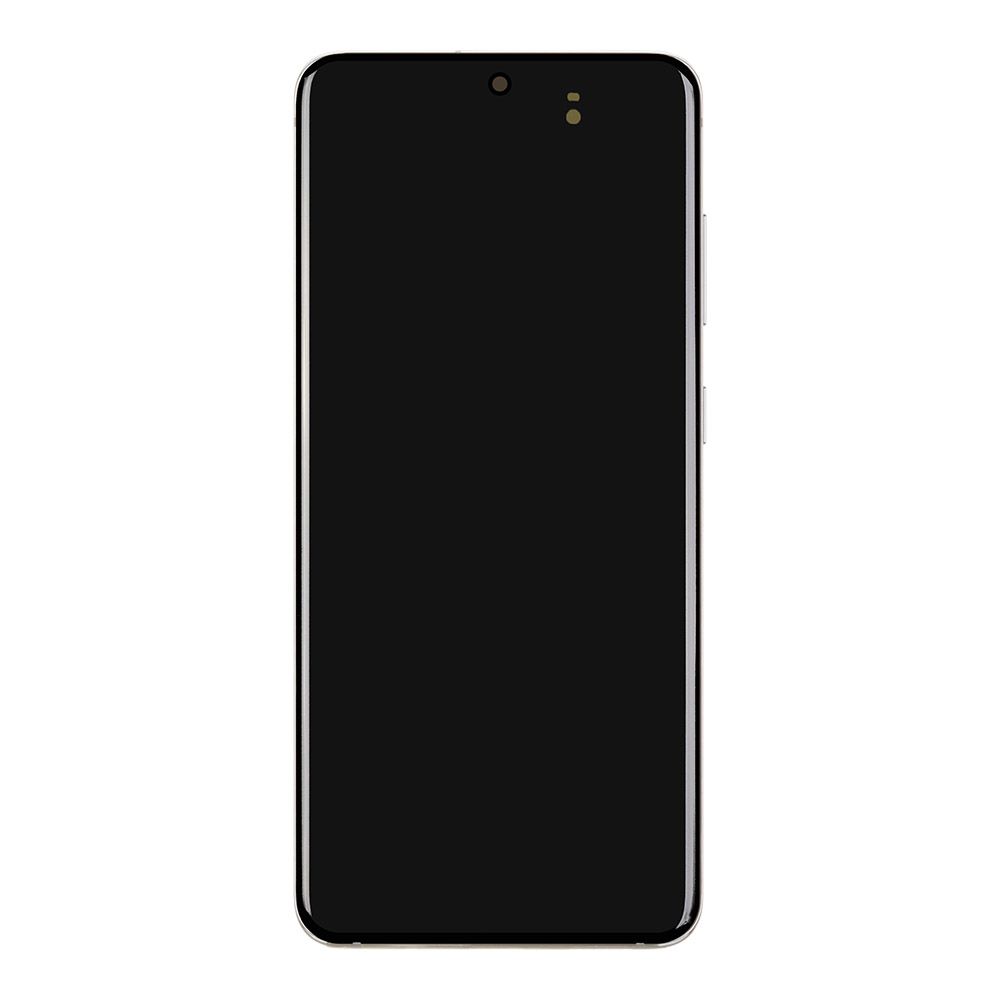 LCD дисплей для Samsung Galaxy S20 SM-G980 GH82-22131A в рамке + АКБ (серый) 100% OR SP
