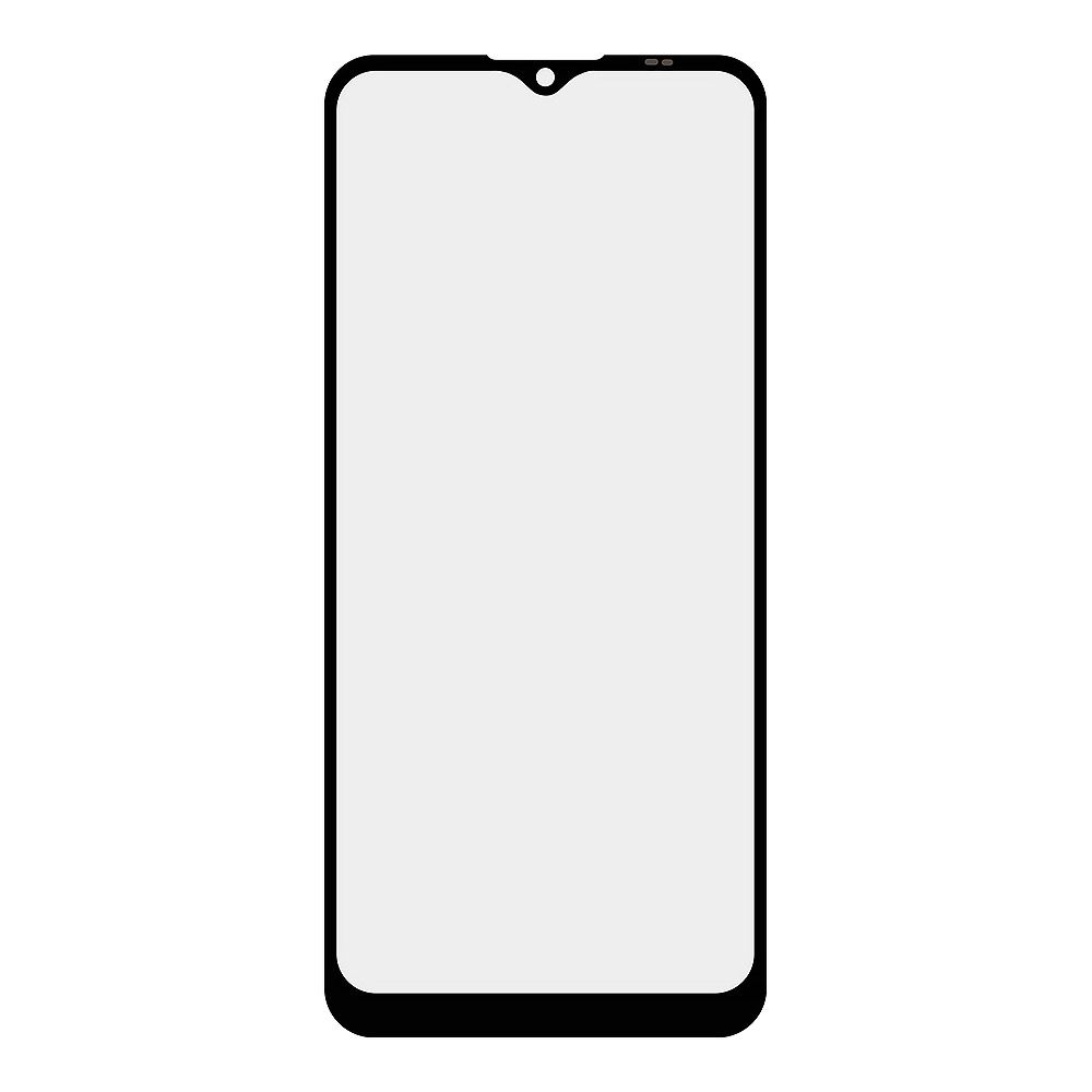 Стекло + OCA плёнка для переклейки Nokia G11 (черный)