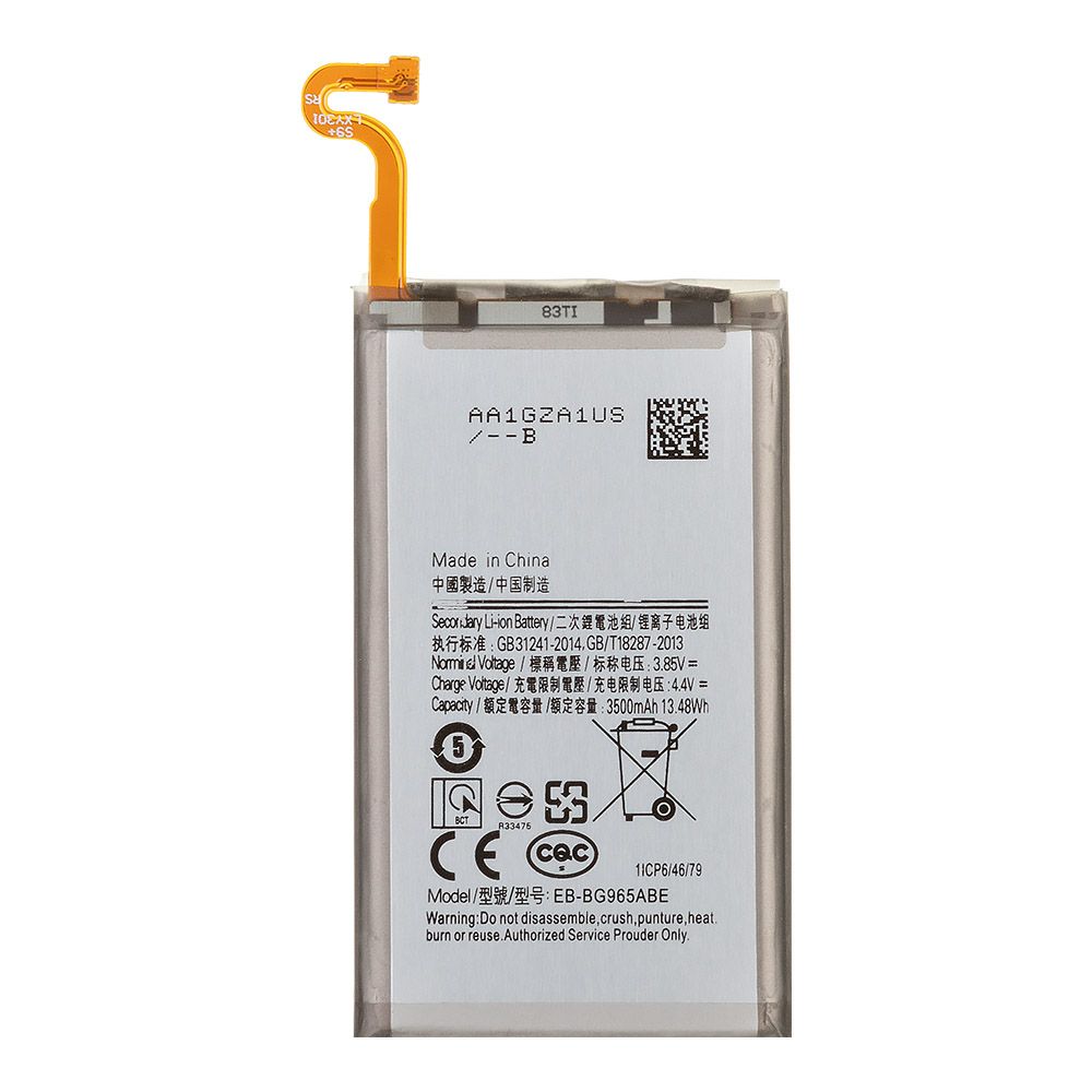 Аккумулятор (АКБ) Samsung (EB-BG965ABE) Galaxy S9 Plus Li3500 100% Filling Capacity