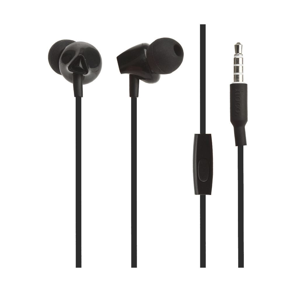 Гарнитура HOCO M60 Perfect Sound 3.5мм, внутриканальная, 1.2м (черный)