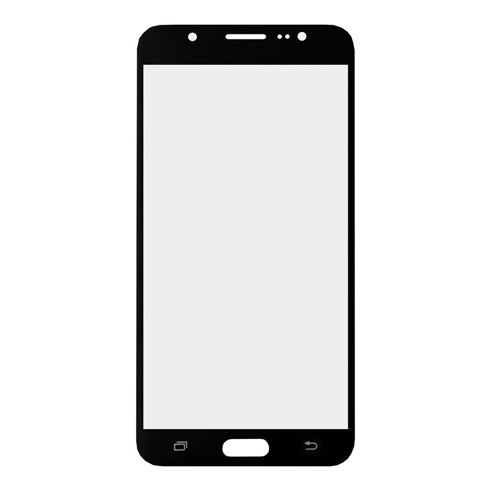 Стекло + OCA плёнка для переклейки Samsung J710 Galaxy J7 (2016) (черный)