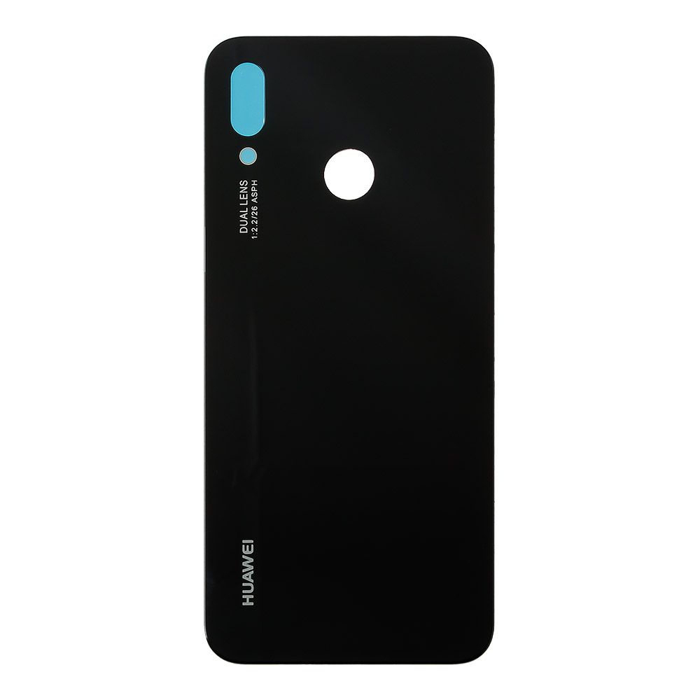 Задняя крышка для Huawei P20 Lite (ANE-LX1)/Nova 3E (ANE-AL00) (черный)
