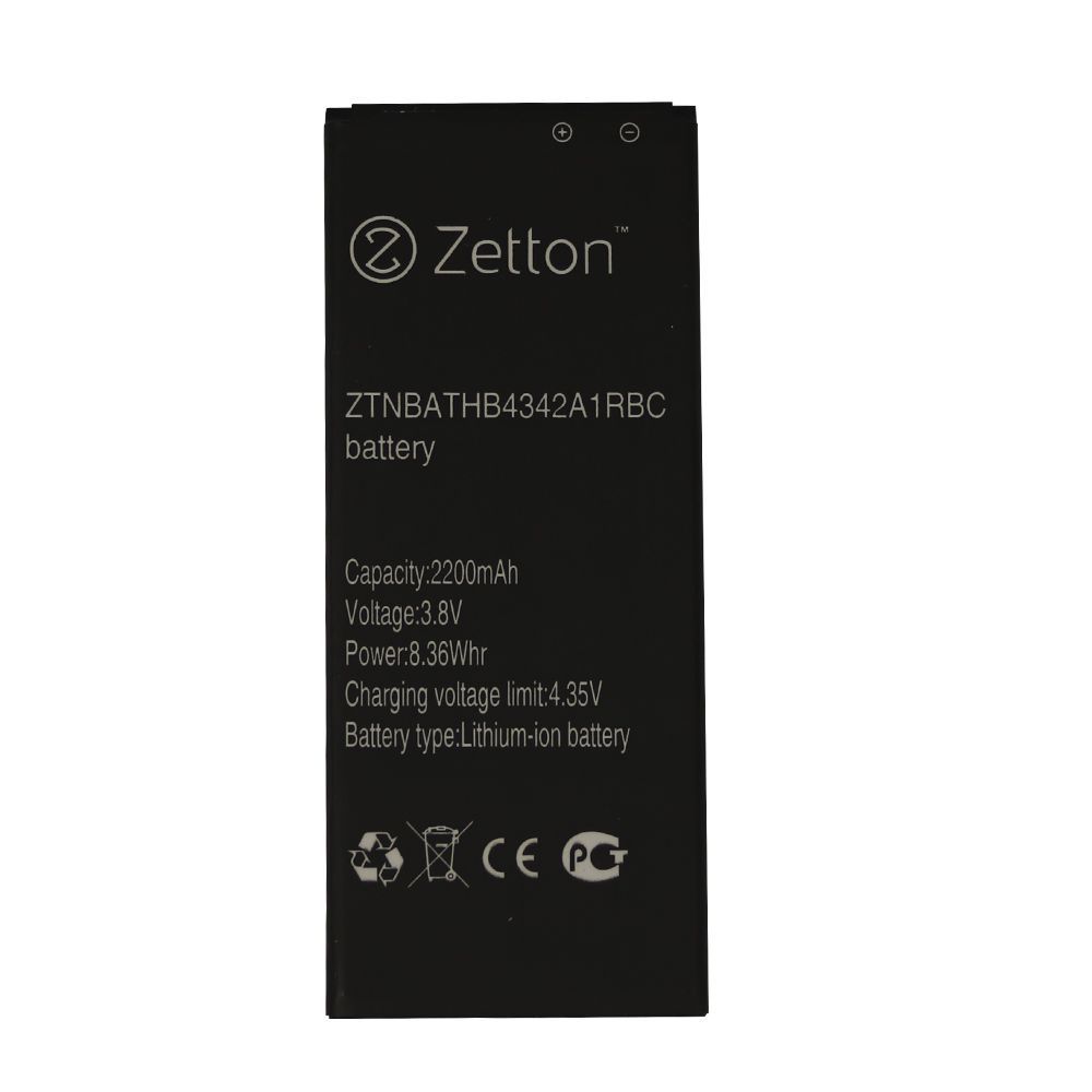 Аккумулятор (АКБ) Zetton для Huawei Honor Y5 II 2200 mAh, Li-Ion аналог HB4342A1RBC