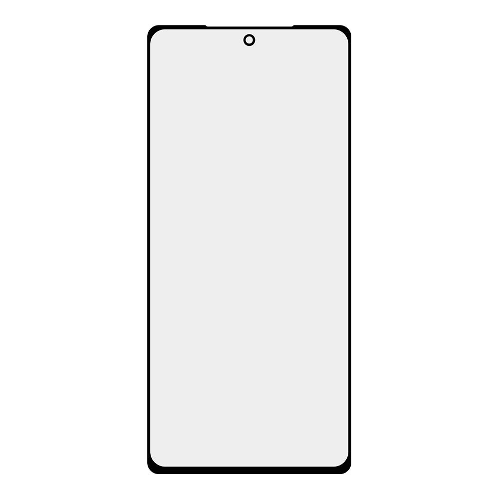 Стекло для переклейки Samsung Galaxy Note 20 (черный)