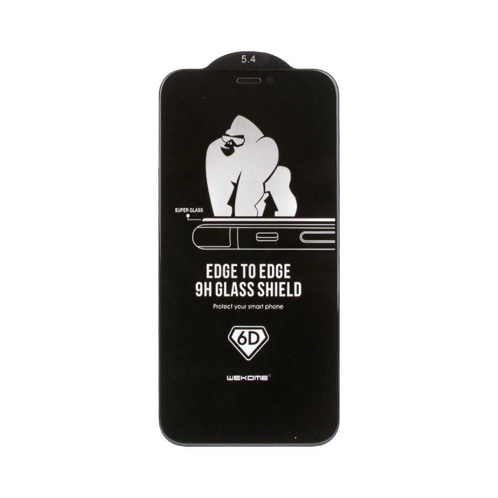 Защитное стекло WK Kingkong WTP-56 6D Privacy для iPhone 12 mini приват-фильтр 0.22 мм