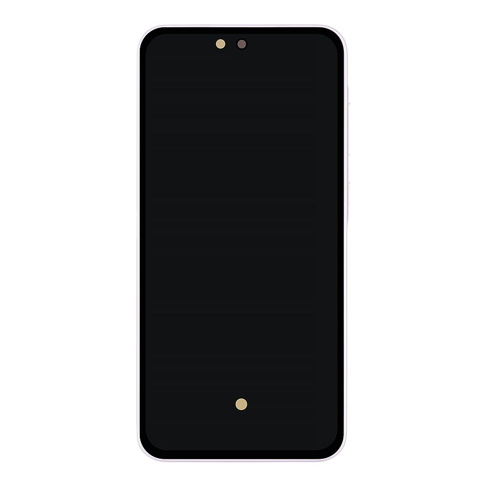 LCD дисплей для Samsung Galaxy A35 5G SM-A356E в рамке (лаванда) 100% OR SP
